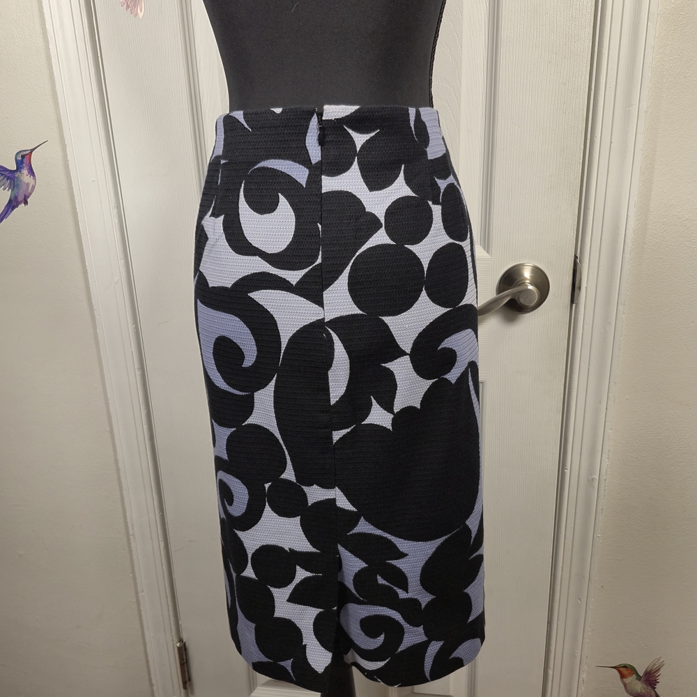 Ann Taylor Floral Jacquard Pencil Skirt Size 14 - Picture 3 of 9
